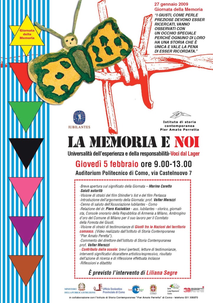 Manifesto Memoria 2009